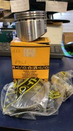 Pistone completo di spinotto e fasce elastiche diametro 72.5 mm per Acme