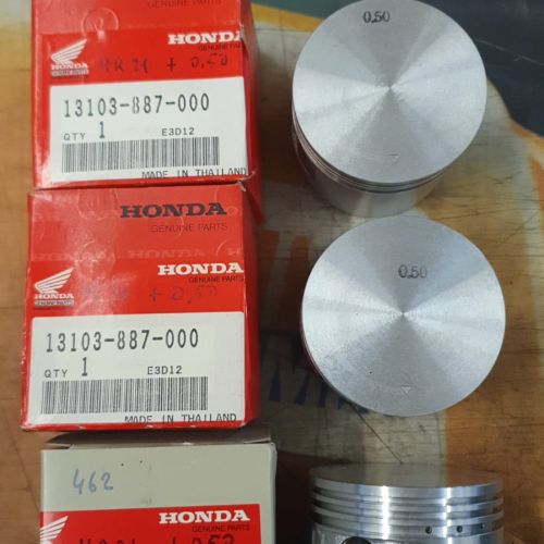 Pistone per rasaerba Honda 21 maggiorato diametro +0.50