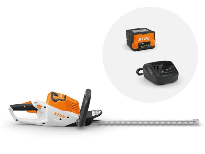 HSA 50 con batteria AK 10 e caricatore standard AL 101