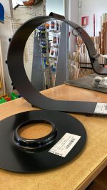 FASCIA ESTERNA TURBINA D.350 PER TRATTORINO RASAERBA GIANNI FERRARI