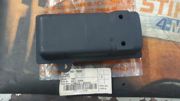Silenziatore per trivella STIHL BT360