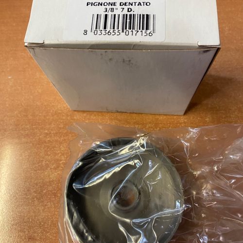 PIGNONE DENTATO 3/8" 7 D.