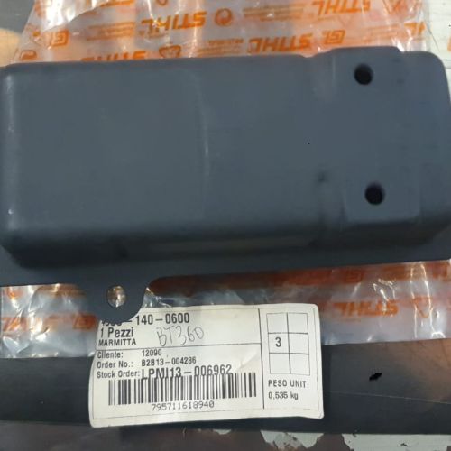 Silenziatore per trivella STIHL BT360