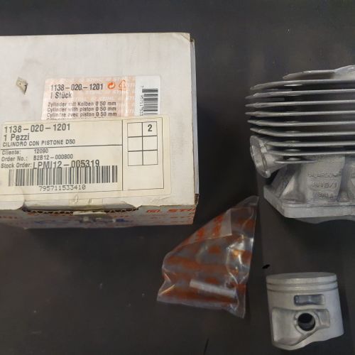 CILINDRO CON PISTONE Ø 50 MM PER STIHL MS441
